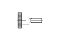 DIN 464  M 3 x 5   šroub rýhovaný palcový