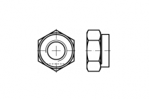 DIN 980 8 V M 10 x 1 Zn  matice samojistná celokovová