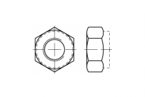 DIN 985 8 M 20 x 2 Zn  matice samojistná