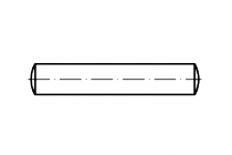 ISO 2338  10 m6 x 55 nerez A 1   válcový kolík