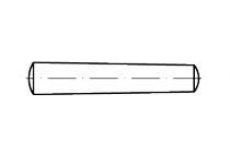 ISO 2339 9S20K B 8 x 45   kuželový kolík