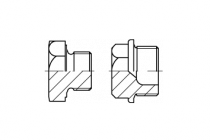 DIN 7604 A 4 A M 16 x 1,5 A 4   zátka