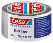 tesa® 4610 Duct tape, textilní páska, hustota 18 ok, stříbrná 25mx50mm