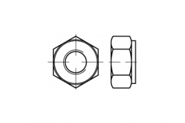 DIN 2510 24CrMo5 NF M 20 alternativ 25CrMo4   svorník s maticemi